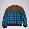 Back view of Wool Bomber Jacket - Durable vintage clothing for rent from Circular Costume Ireland