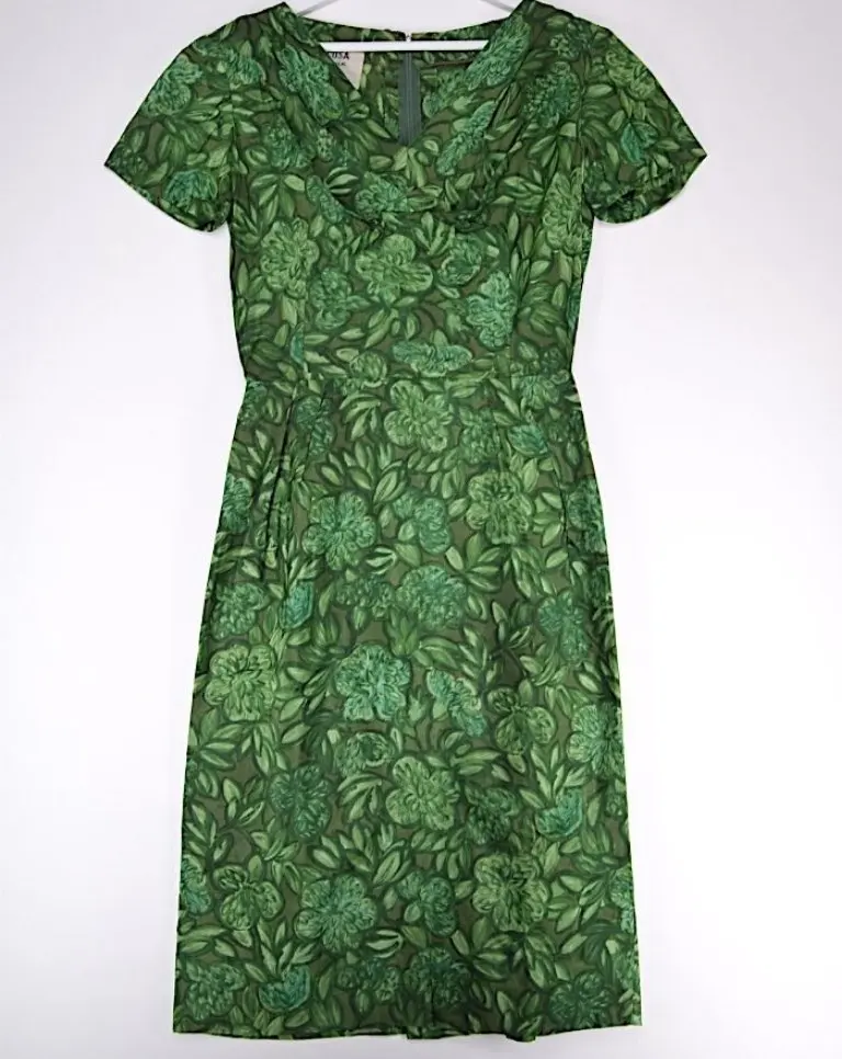 Vintage 50s Dress - Front View